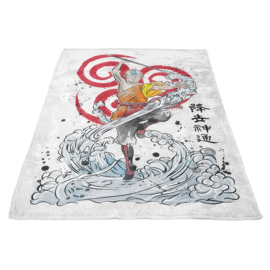 The Power of the Air Nomads - Fleece Blanket
