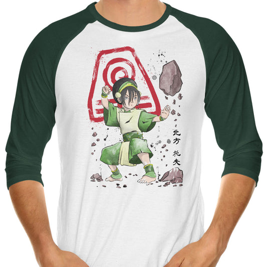 The Power of the Earth Kingdom - 3/4 Sleeve Raglan T-Shirt