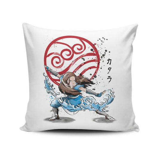 The Power of the Water Tribe - Throw Pillow