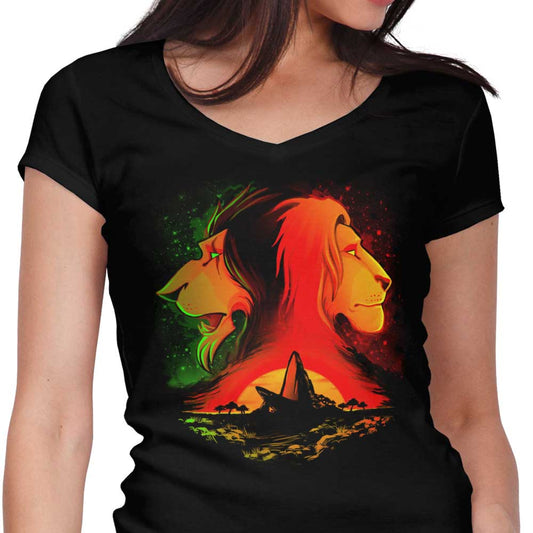 The Pride Rock - Women's V-Neck