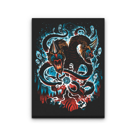 The Prince of Demons - Canvas Print