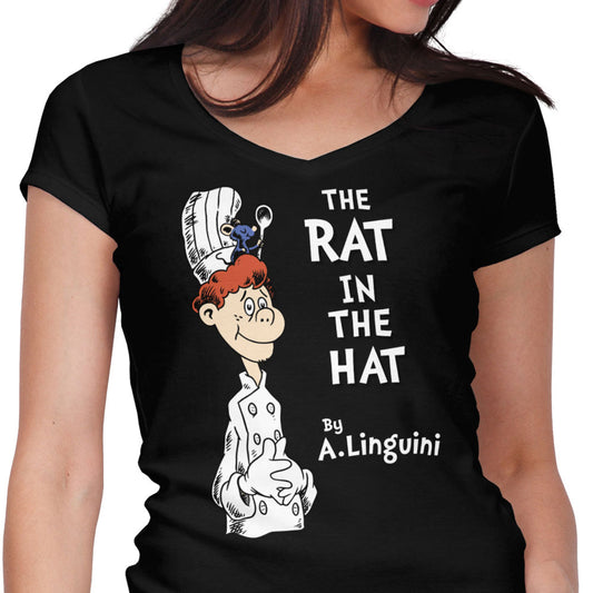 The Rat in the Hat - Women's V-Neck