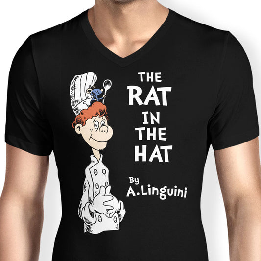The Rat in the Hat - Men's V-Neck