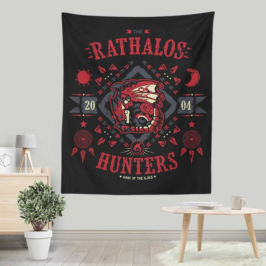 The Rathalos Hunters - Wall Tapestry