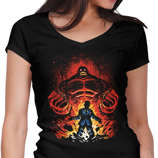 The Red Nightmare - Women's V-Neck