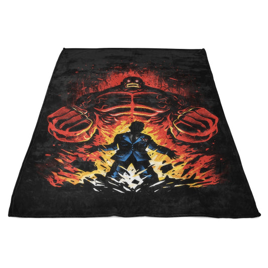 The Red Nightmare - Fleece Blanket