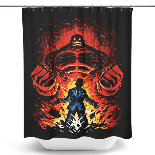 The Red Nightmare - Shower Curtain