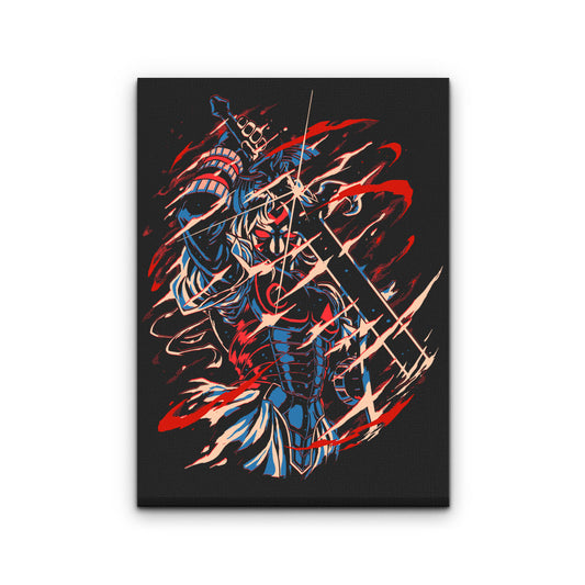 The Shadow of Defeat - Canvas Print