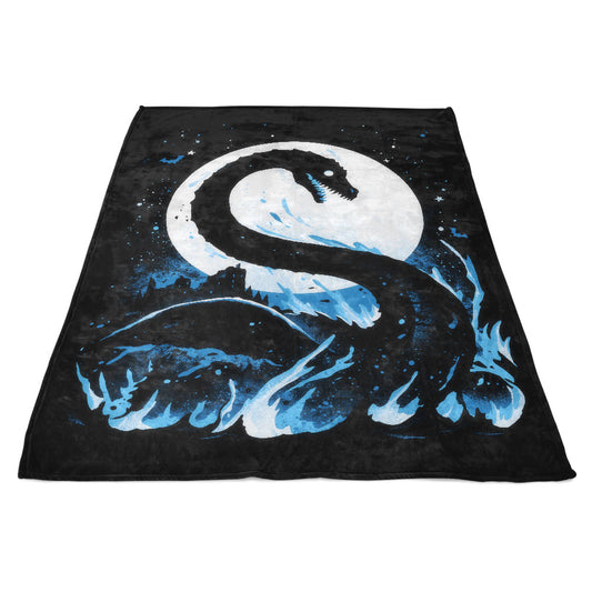 The Silent Wave - Fleece Blanket