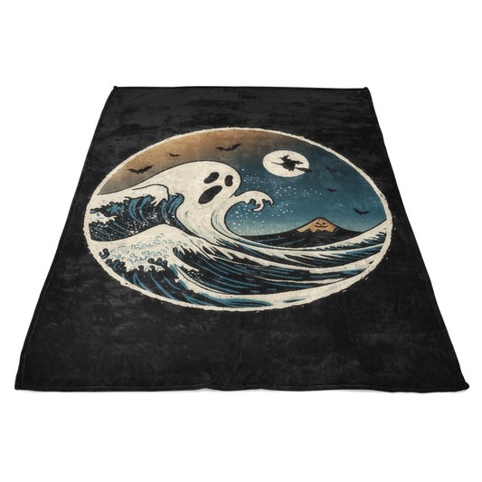 The Spooky Wave - Fleece Blanket