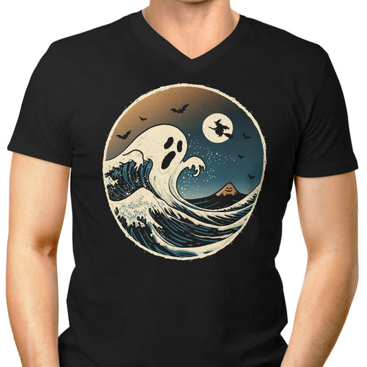 The Spooky Wave - Men's V-Neck