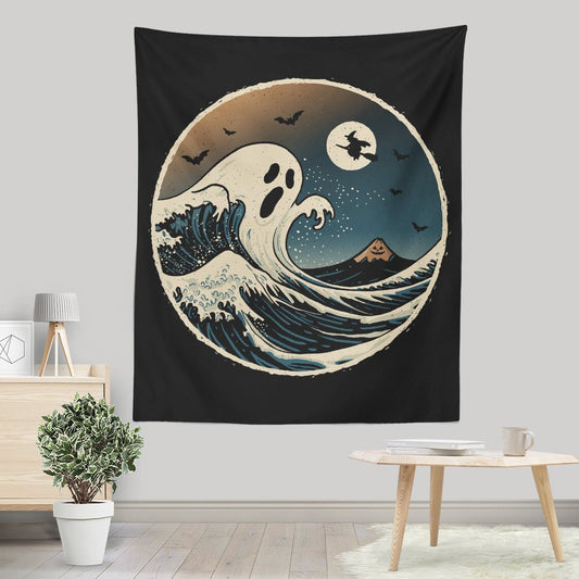 The Spooky Wave - Wall Tapestry