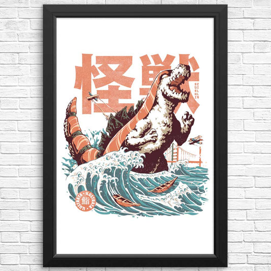 The Sushizilla - Posters & Prints