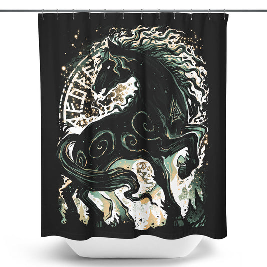 The Swiftest Steed - Shower Curtain