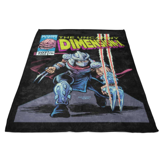 The Uncanny Dimension X - Fleece Blanket