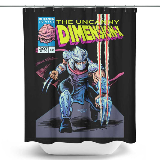 The Uncanny Dimension X - Shower Curtain