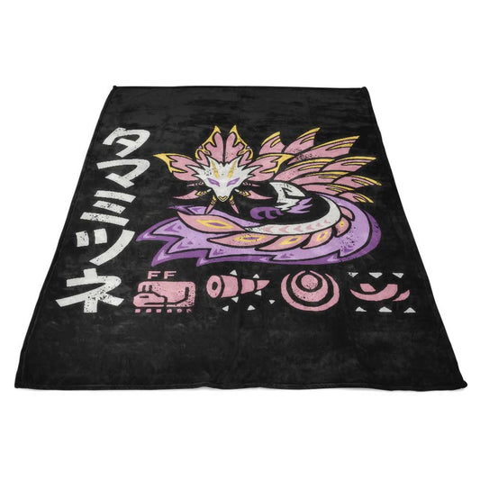The Velvet Bloom - Fleece Blanket