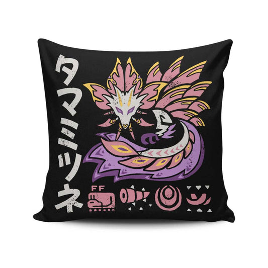The Velvet Bloom - Throw Pillow