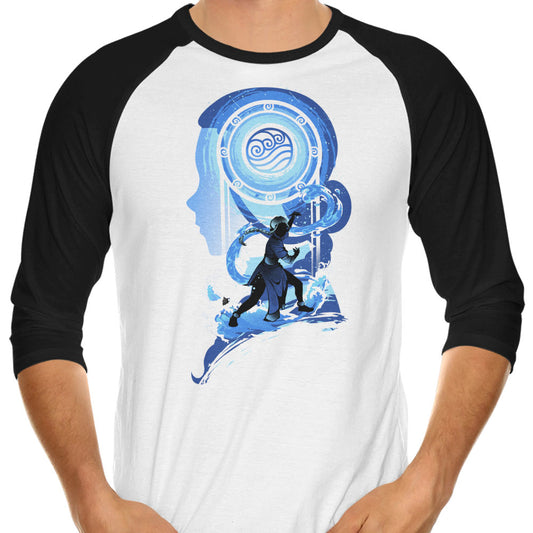 The Water Healer - 3/4 Sleeve Raglan T-Shirt