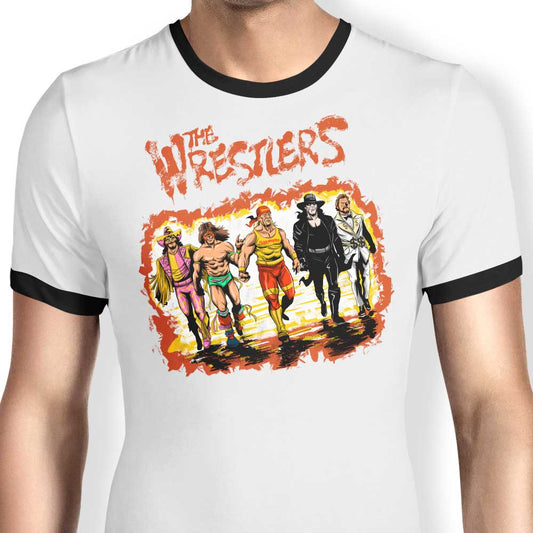 The Wrestlers - Ringer T-Shirt