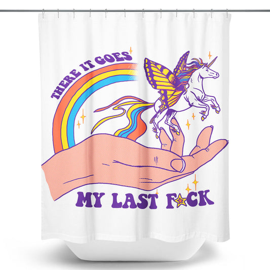 There it Goes - Shower Curtain