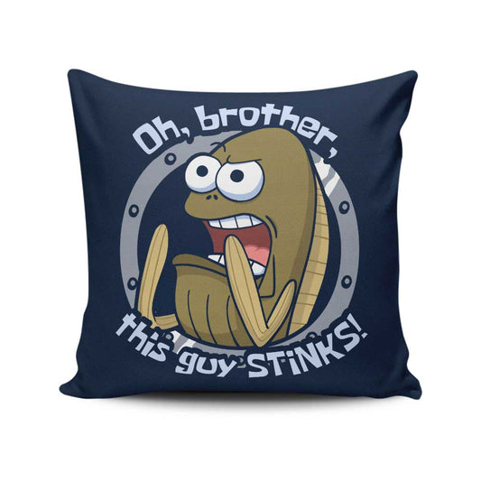 This Guy Stinks - Throw Pillow