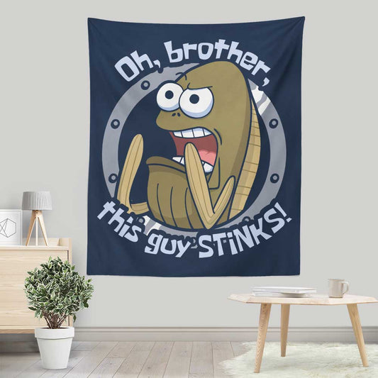 This Guy Stinks - Wall Tapestry