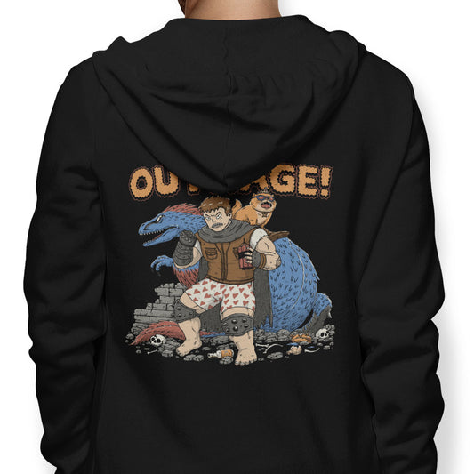 This is an Outrage - Hoodie