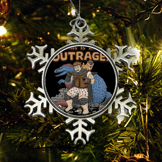 This is an Outrage - Ornament
