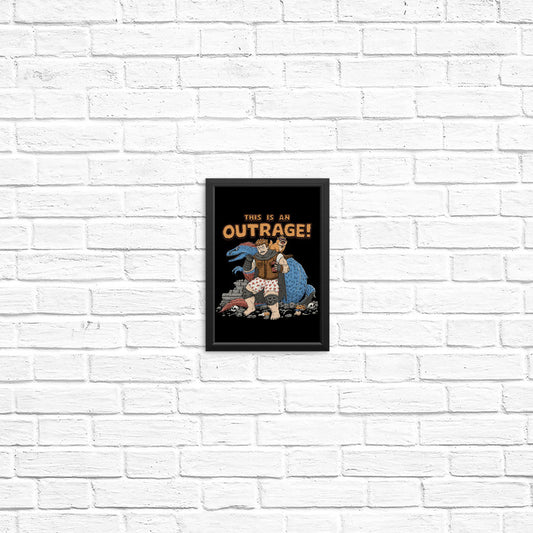 This is an Outrage - Posters & Prints