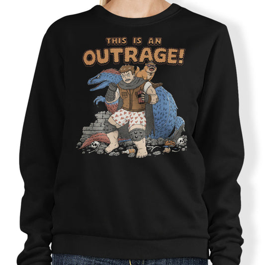 This is an Outrage - Sweatshirt