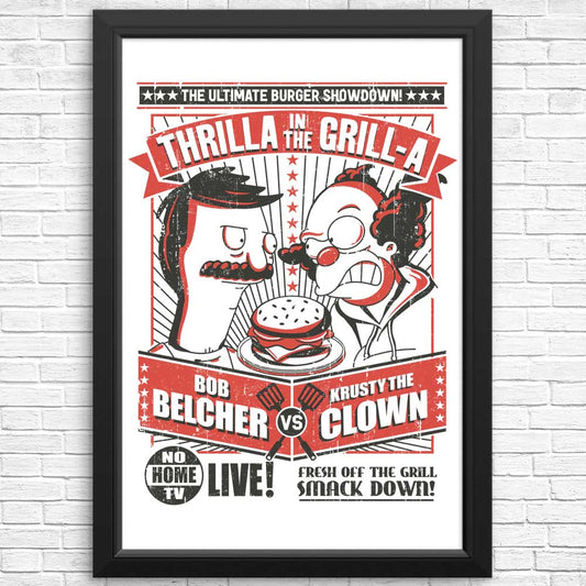 Thrilla in the Grill-a - Posters & Prints