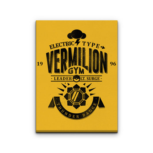 Thunder Badge - Canvas Print