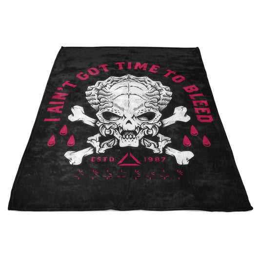 Time to Bleed - Fleece Blanket