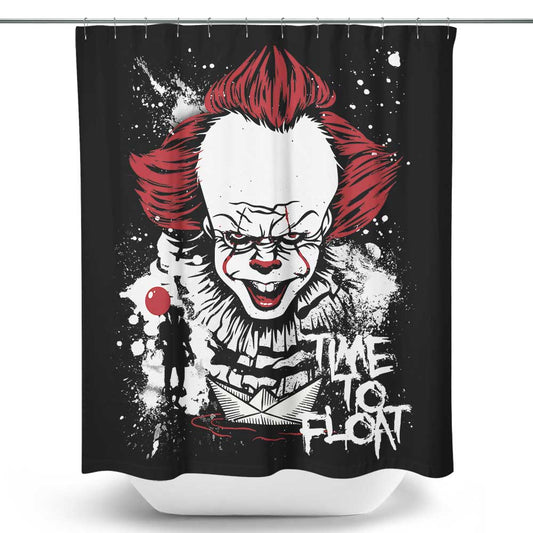 Time to Float - Shower Curtain