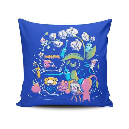 Tiny Artists - Throw Pillow