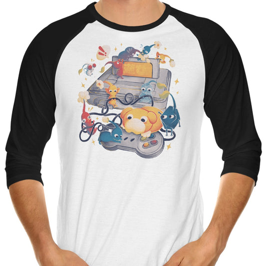 Tiny Gamers - 3/4 Sleeve Raglan T-Shirt
