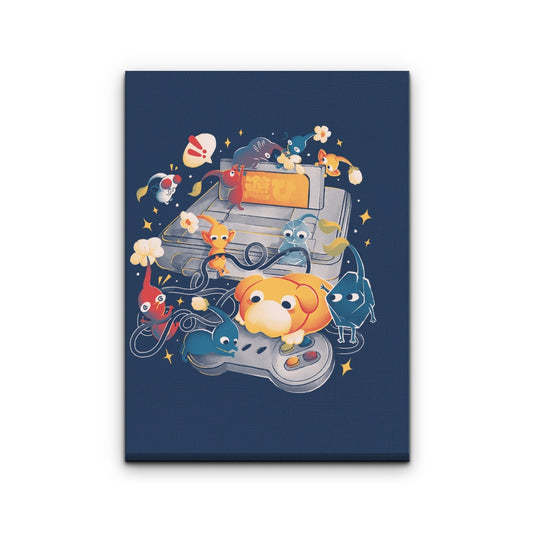 Tiny Gamers - Canvas Print