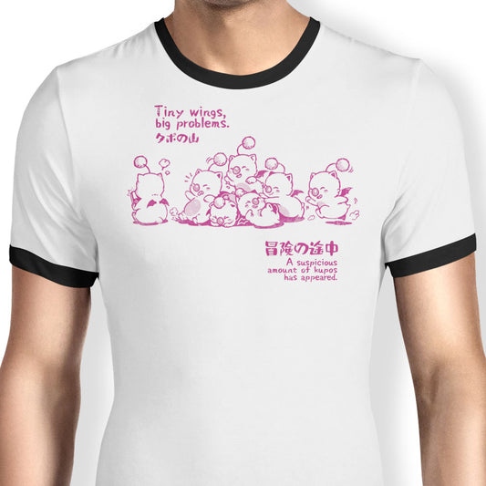 Tiny Wings, Big Problems - Ringer T-Shirt