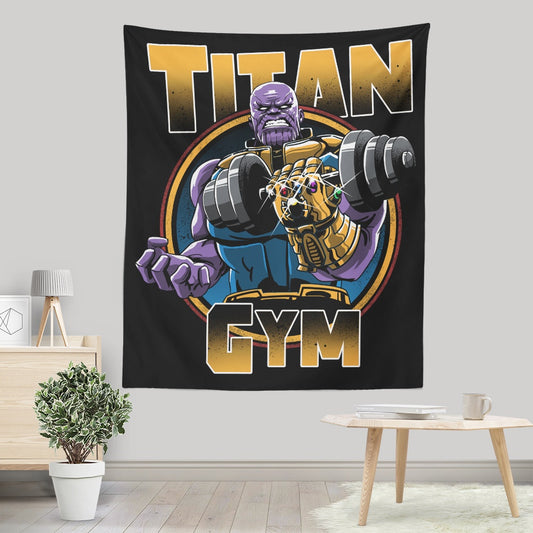 Titan Gym - Wall Tapestry