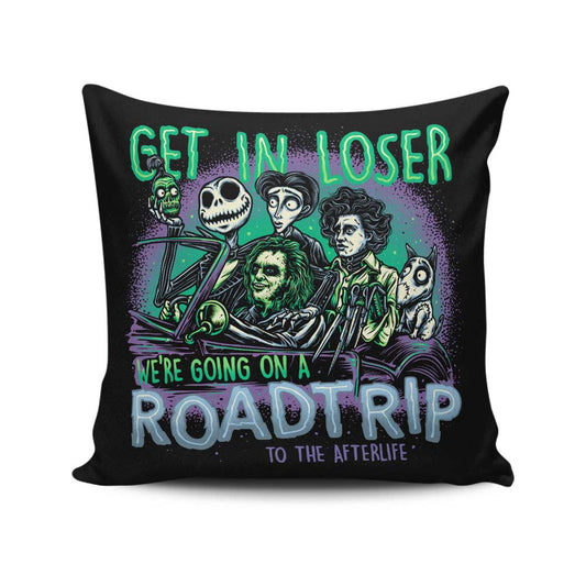 To the Afterlife - Throw Pillow