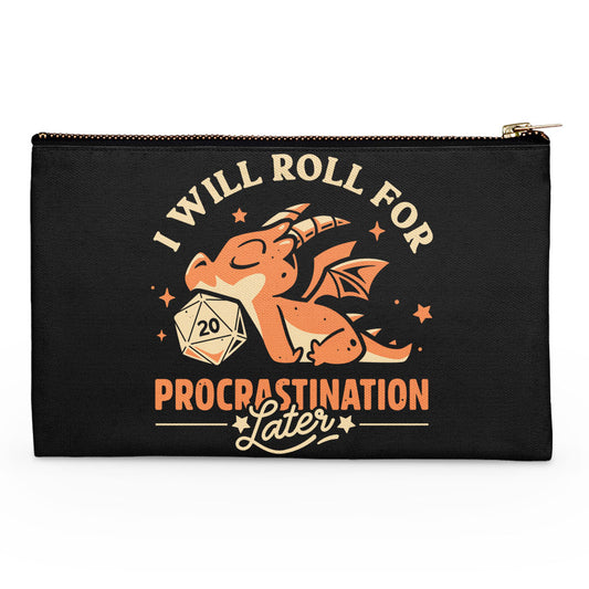 Too Lazy to Roll - Accessory Pouch