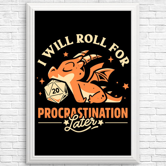Too Lazy to Roll - Posters & Prints