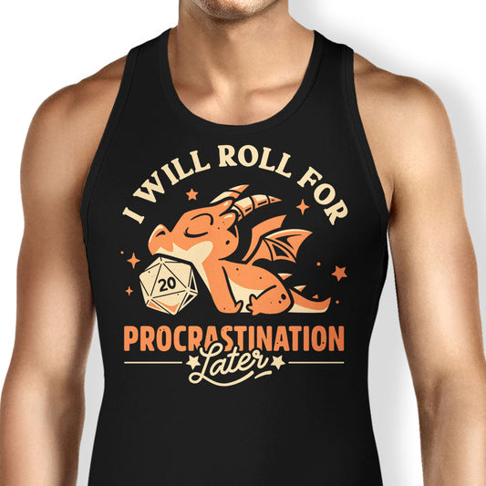 Too Lazy to Roll - Tank Top