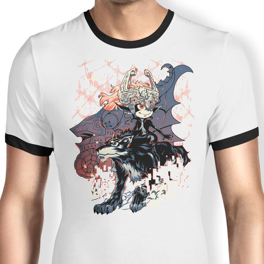 Towards the Light - Ringer T-Shirt