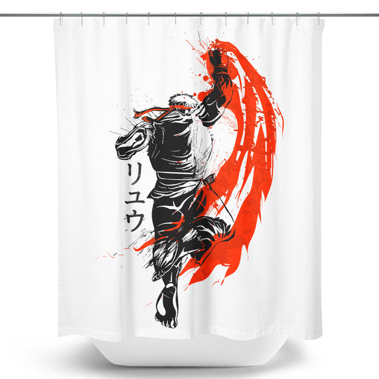 Traditional Fighter - Shower Curtain
