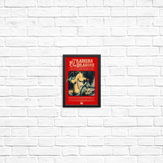 Trainers and Dragons - Posters & Prints