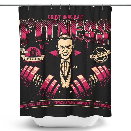 Transylvanian Workout - Shower Curtain