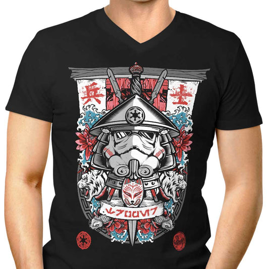 Trooper Samurai - Men's V-Neck