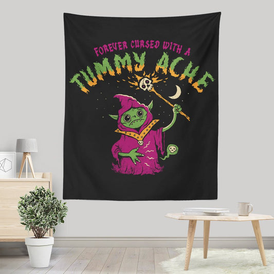 Tummy Ache Sorcerer - Wall Tapestry